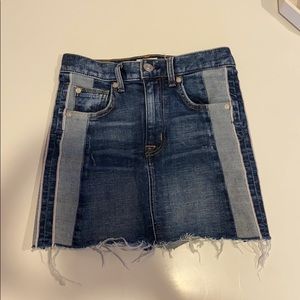 Hudson Jean Skirt